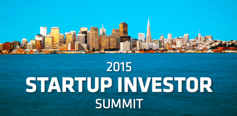 2015 STARTUP INVESTOR SUMMIT