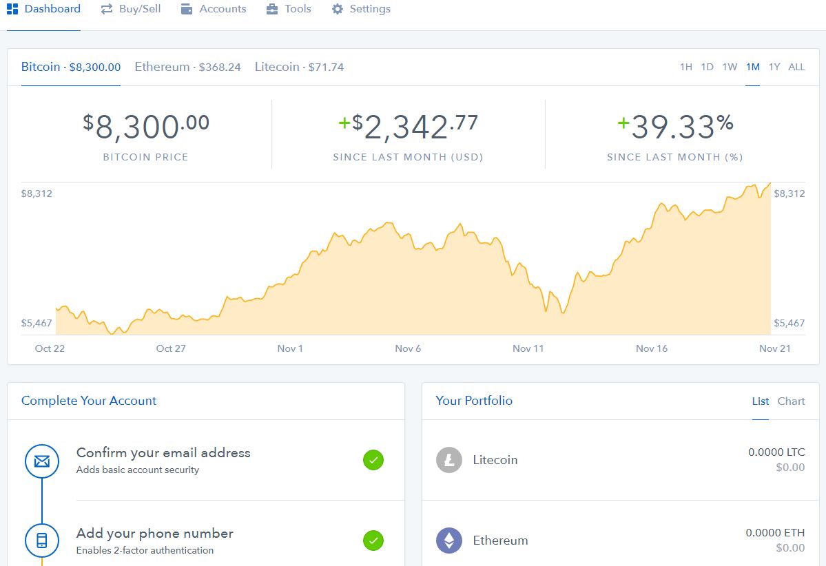 how do you invest in coinbase