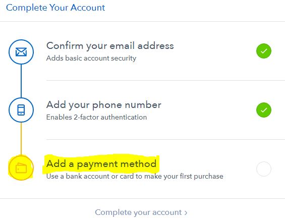 how to open account with coinbase